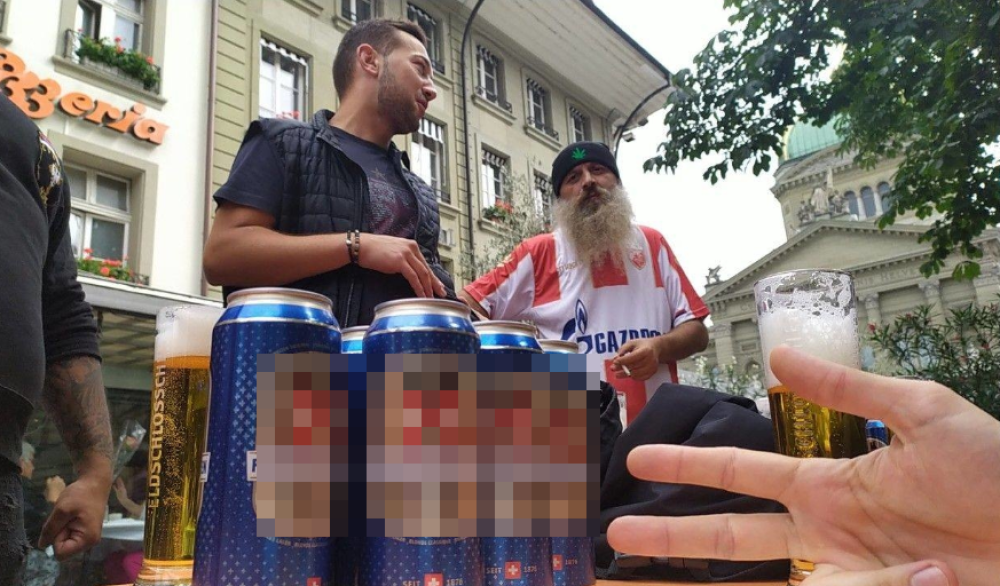 Digli čitav Bern na noge, zatim simbol grada PREVELI U CRVENO-BELU FAMILIJU (VIDEO)