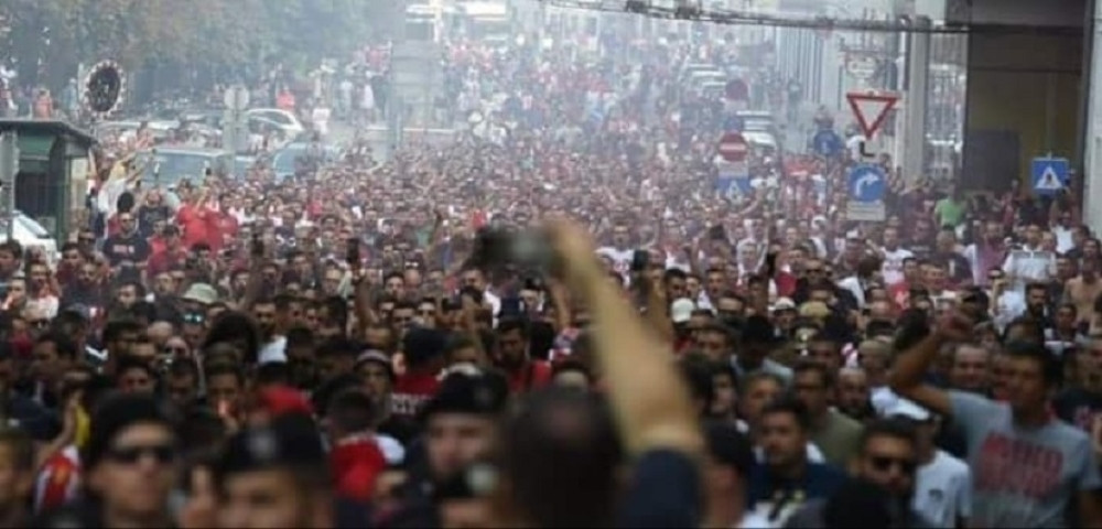 Albanac provocirao Delije sa prozora, a oni mu OVAKO uzvratili! (VIDEO)