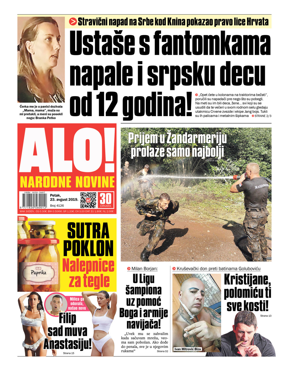 Hrvatska pokazala pravo lice: Ustaše s fantomkama napale našu decu od 12 godina!