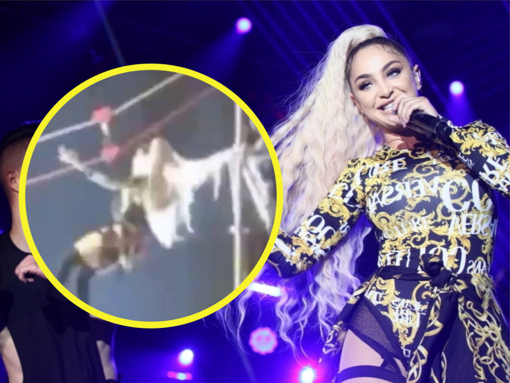 Maya Berović ostala bez kose? Sajla je snažno povukla, zaglavila se usred pesme! (VIDEO)