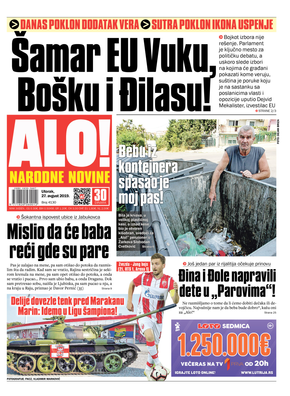 Dejvid Mekalister jasno poručio opoziciji šta misli o njihovom predlogu bojkota izbora! ČITAJTE U "ALO!"