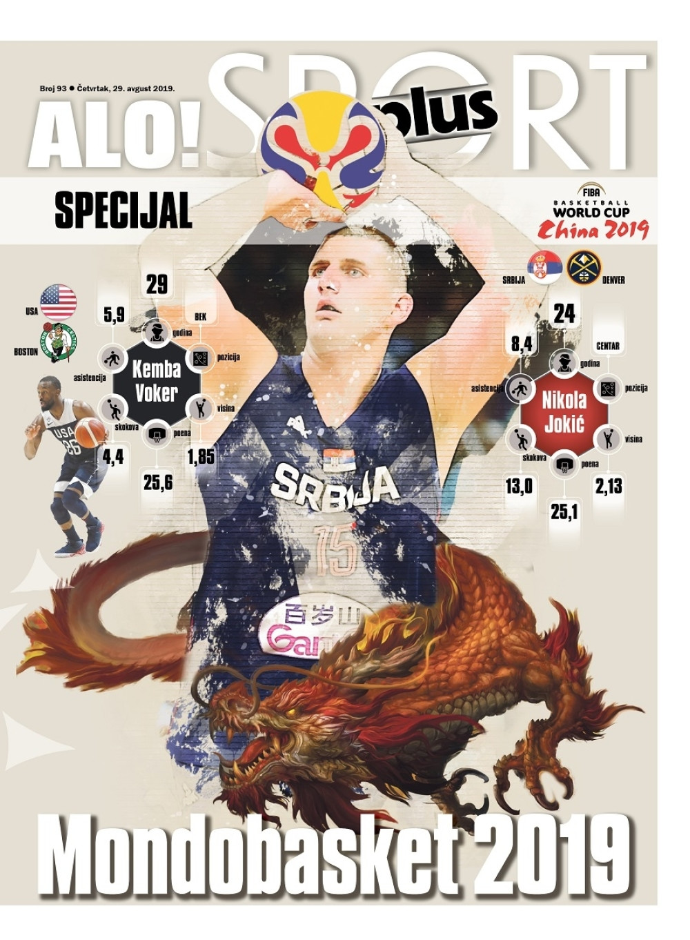 "SPORT PLUS" SPECIJAL - Sve o Mondobasketu 2019: Ko su najveće zvezde SP, a ko rivali "orlova", ŠTA KAŽE BOGDAN, u koga se kune lepa TV voditeljka i - PROGNOZA OD KOJE PADATE U TRANS