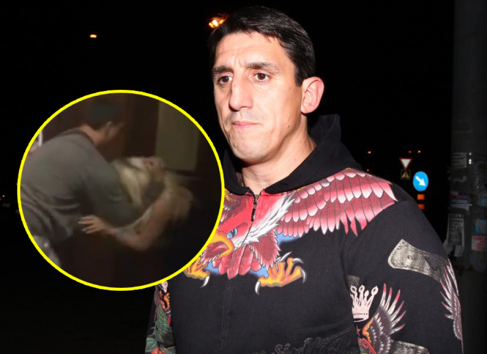 Kristijan Golubović nasrnuo na pevačicu! Vukao je za kosu, simulirao s*ks a onda je kolenom iz sve snage udario u glavu! (VIDEO 18+)