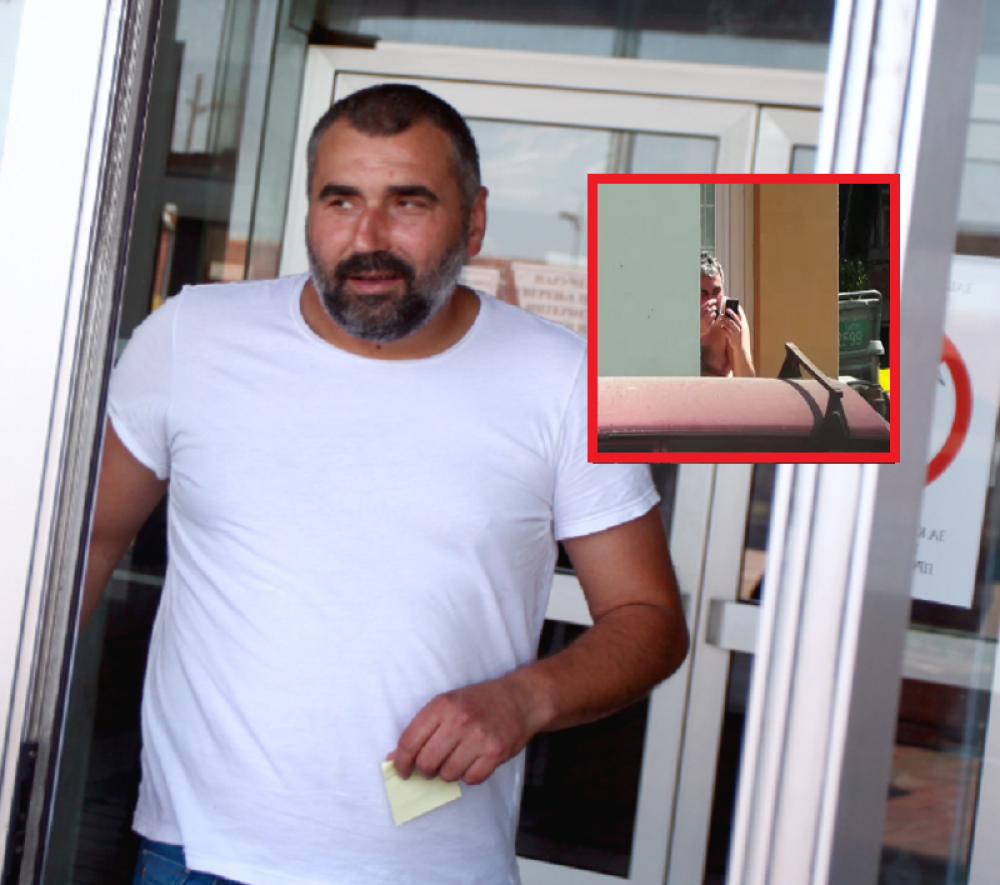 Miki Đuričić uhvaćen ispred kuće sa nanogicom! Nije video kamere, pa sve vreme radio ovo!