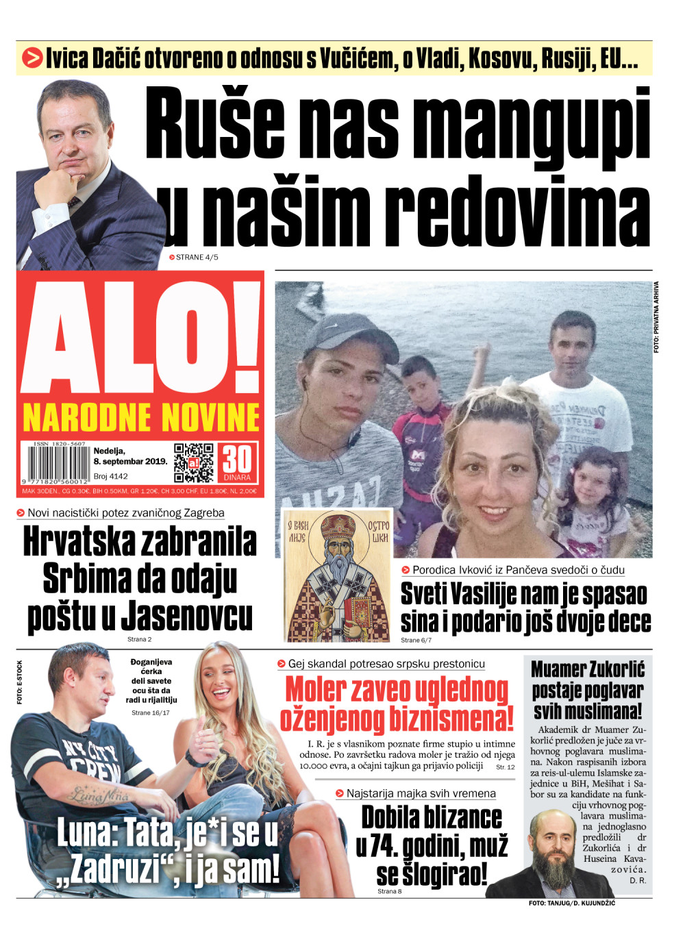 Ivica Dačić otvoreno o odnosu sa Vučićem, o Vladi, Kosovu, EU.. ČITAJTE U ALO!