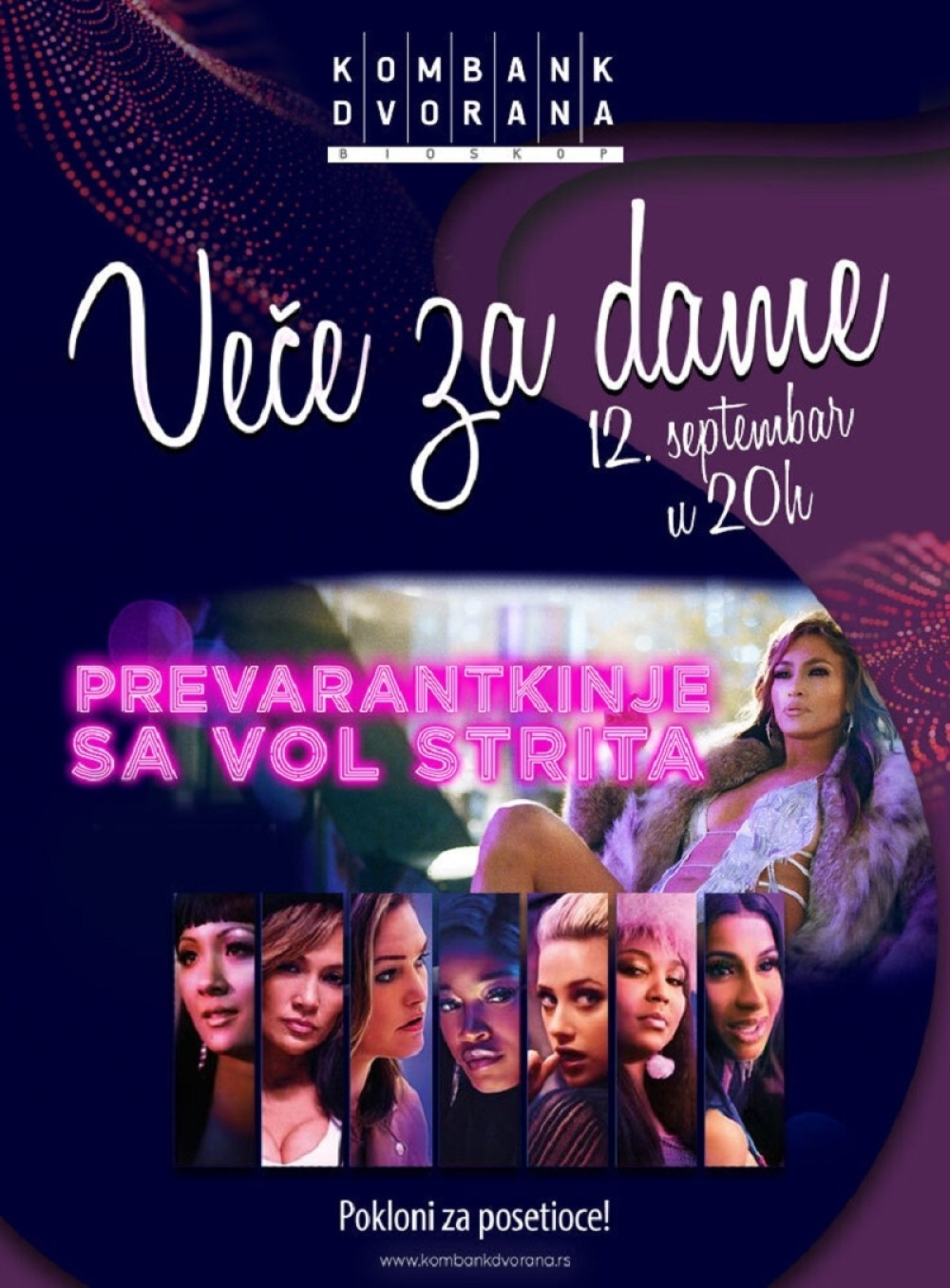 Dženifer Lopez i Kardi B kao "PREVARANTKINJE SA VOL STRITA" na večeri za dame u KOMBANK DVORANI