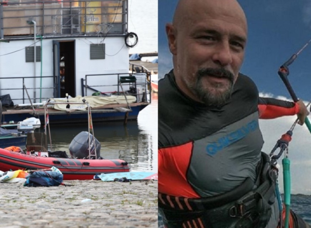 Očevici tvrde da je Grua udarila šipka! Potresna scena na Dunavu! (FOTO)