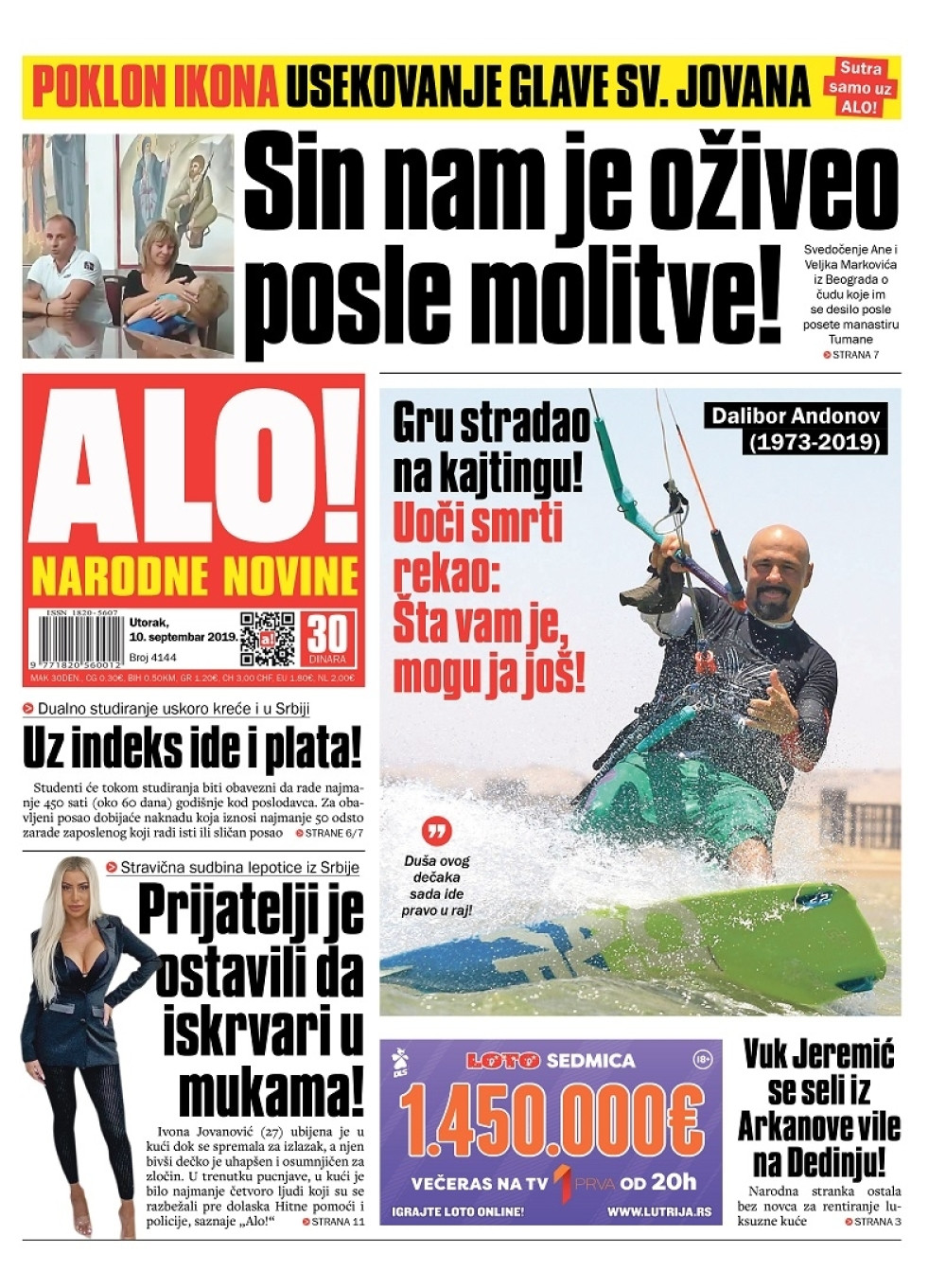 Sin nam je bio skoro mrtav i posle molitve čudom je oživeo!