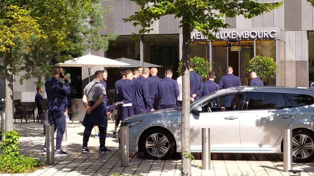 Sa Tumbom i "orlovima" u obilasku čuvene tvrđave uoči meča!  (VIDEO + FOTO)