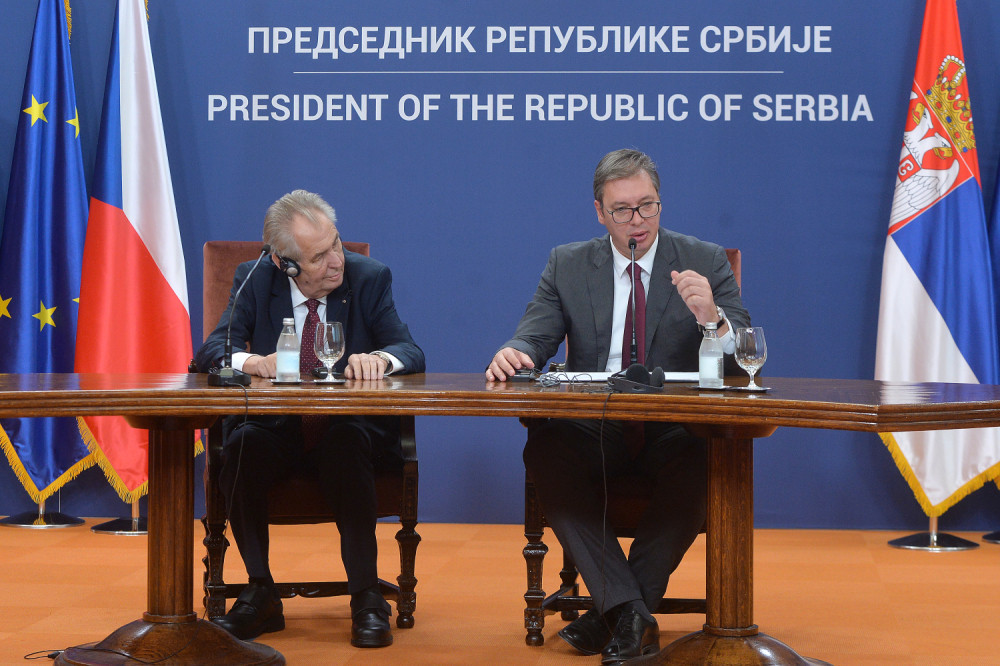 Zeman otkrio šta se desilo na putu od aerodroma sa Vučićem - Brutalno iskreno rekao šta će biti sa Kosovom!