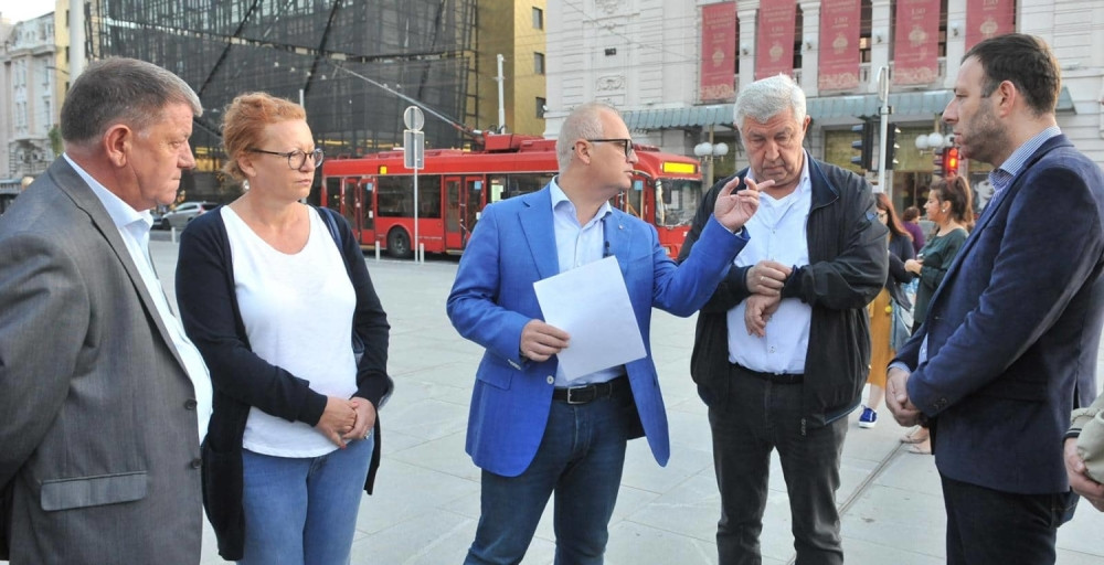 Iskritikovao radove na Trgu republike, a onda je dobio žestok kontraudarac