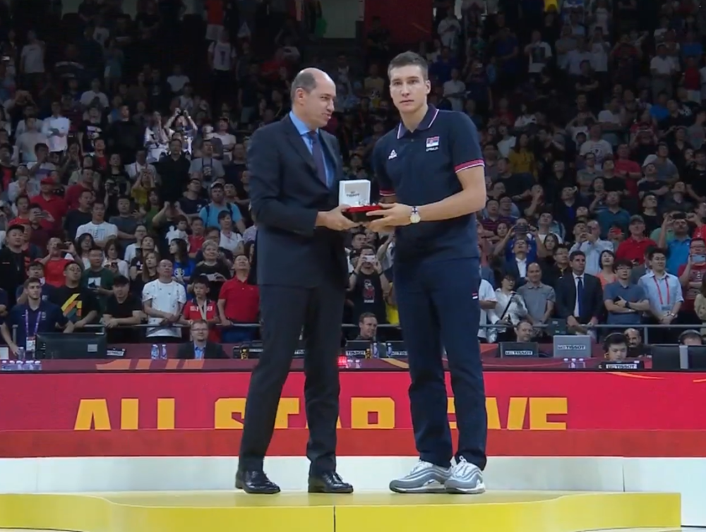Bogdanović zvanično NAJEFIKASNIJI strelac Mundobasketa i član najbolje PETORKE! (FOTO/VIDEO)
