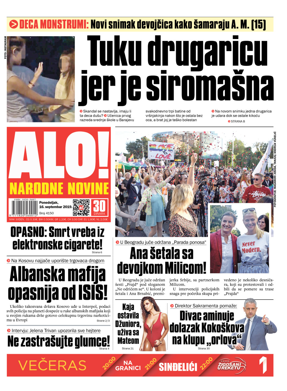 Imate li vi dušu? Šamarale drugaricu jer je siromašna! ČITAJTE U "ALO!"