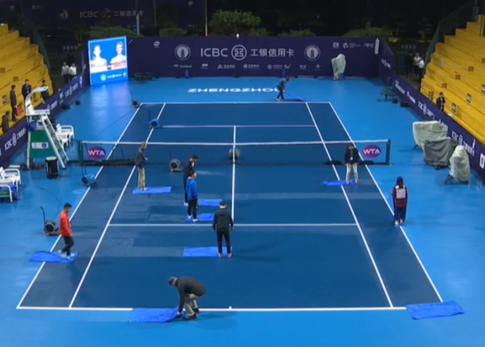 Način na koji Kinezi SUŠE TENISKI TEREN šokirao ceo svet! (VIDEO)
