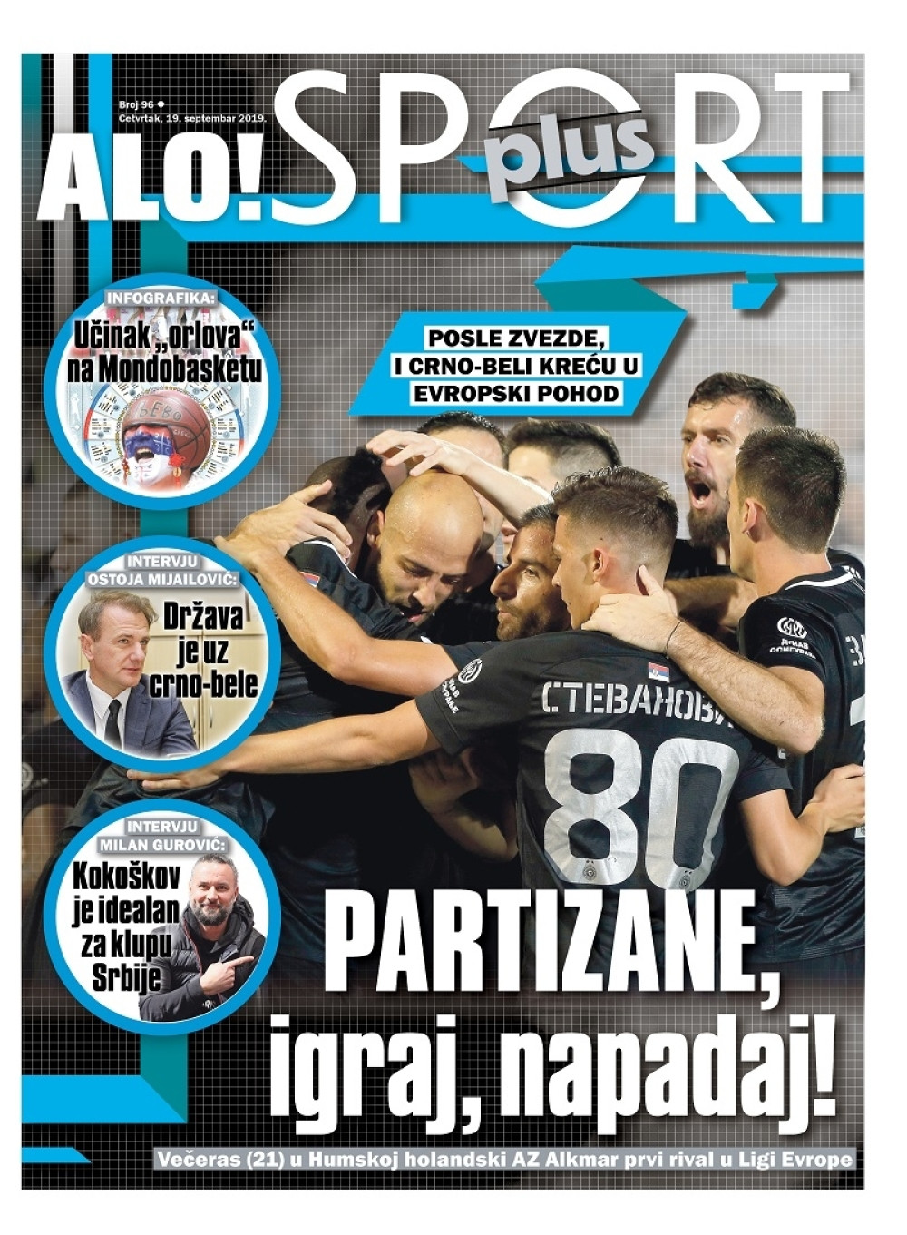 "SPORT PLUS" DONOSI: Junak iz Amerike SKINUO KAPU PRED SALETOM, kako je "valjak" prolazio u Ligi Evrope, intervju Ostoje Mijailovića i MARADONIN RAT