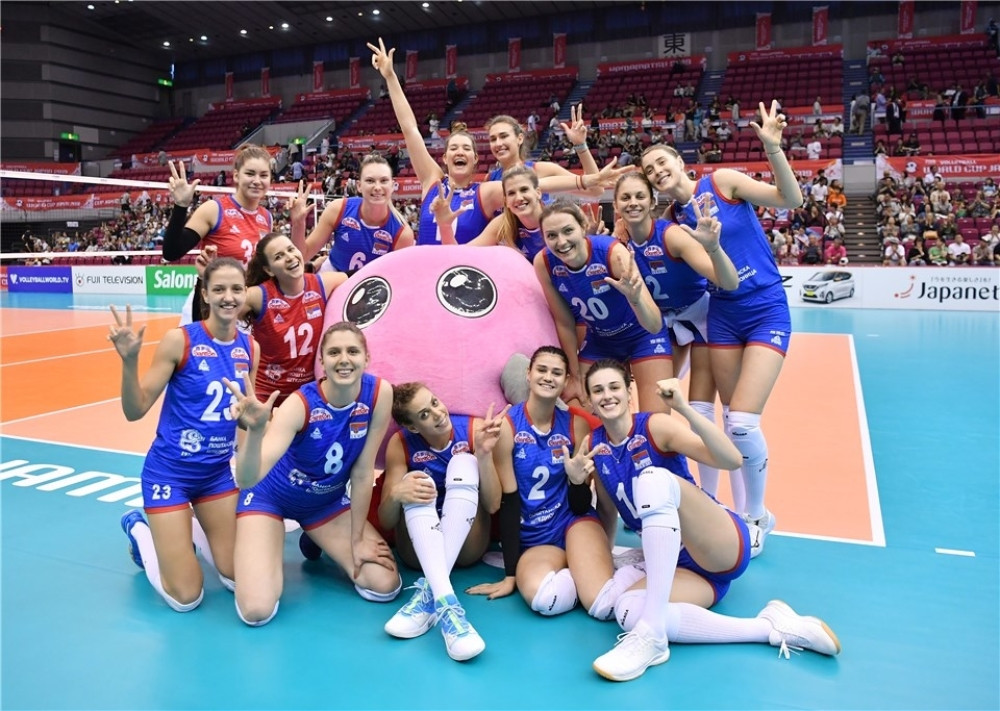 Treći uzastopni trijumf odbojkašica na Svetskom kupu! (FOTO)