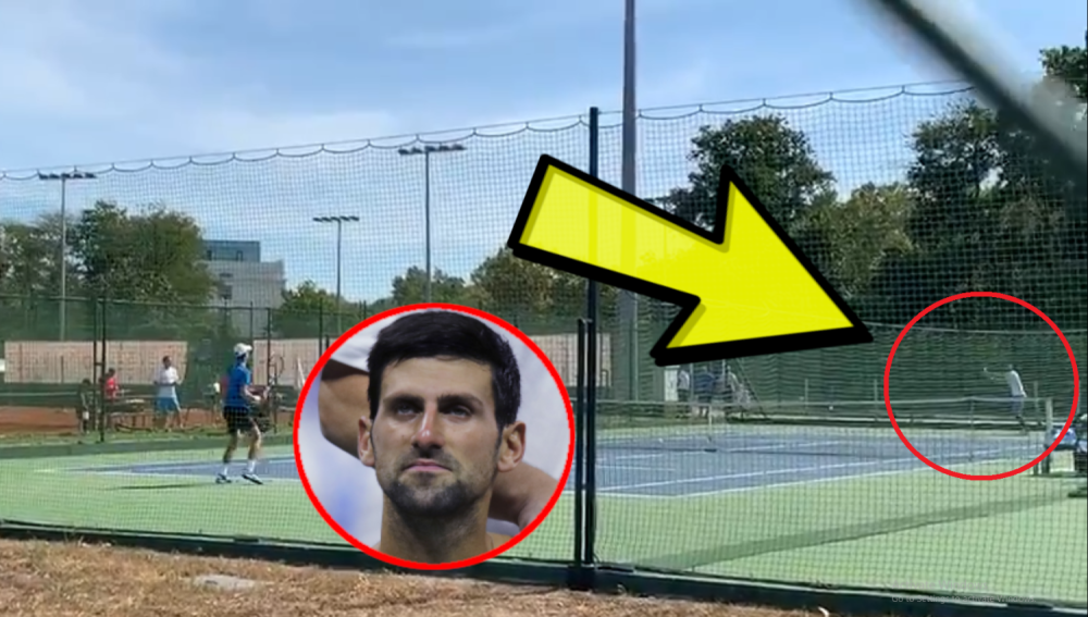 Povređeni Novak trenira, a s Novakom - on! Oduševljenje je videti ih zajedno (VIDEO)