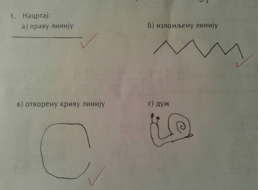 Zbog odgovora ovog učenika na pismenom zadatku smeje se ceo Balkan! (FOTO)