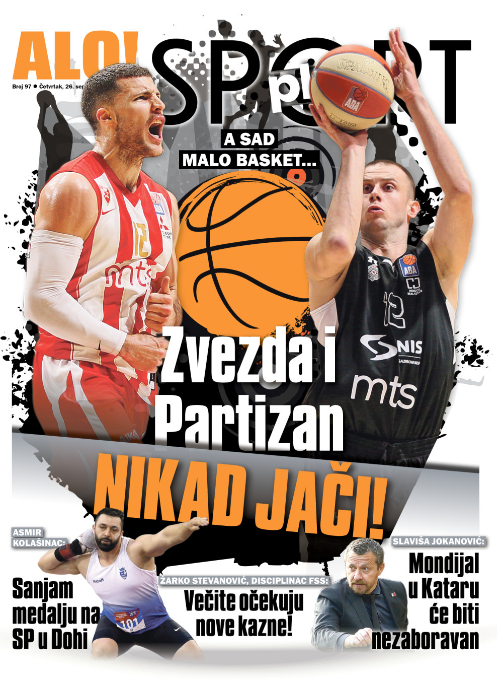 PAŽNJA, PAŽNJA! Večite rivale očekuju drakonske kazne zbog incidenata na 161. derbiju! Analizirali smo pojačanja Zvezde i Partizana pred start ABA lige...