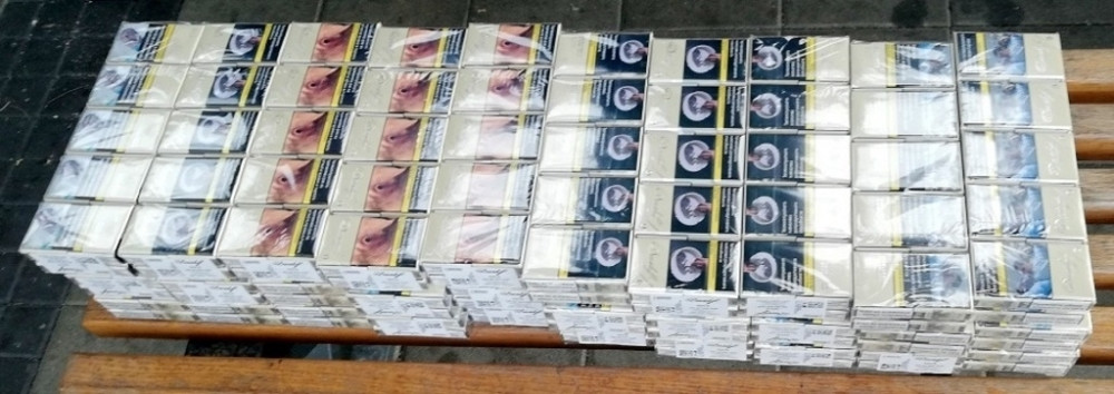 Zaplenjena neverovatna količina cigareta!