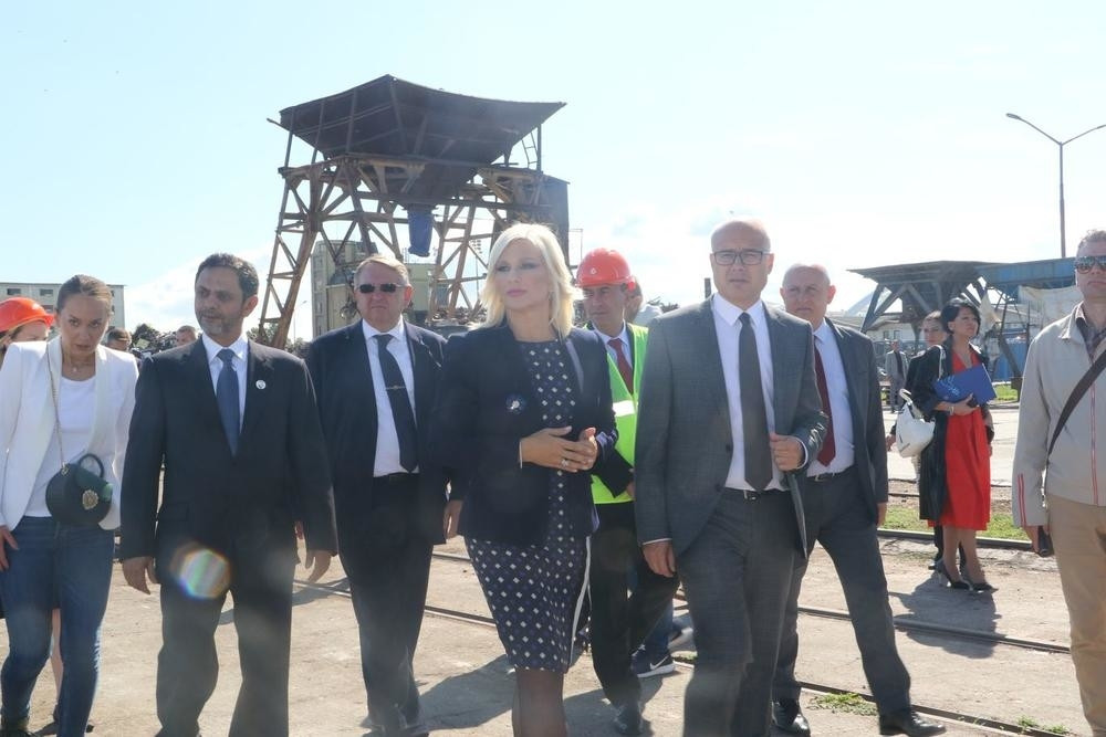 Vučević i Zorana Mihajlović prisustvovali obilasku