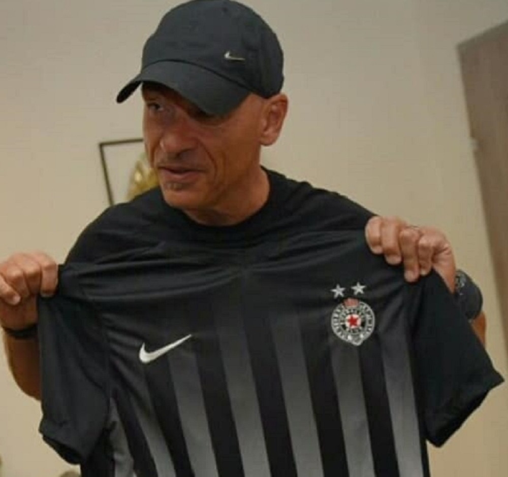 Eros Ramacoti obukao dres Partizana i poručio da mu crno-bela boja stoji u krvi! (FOTO)