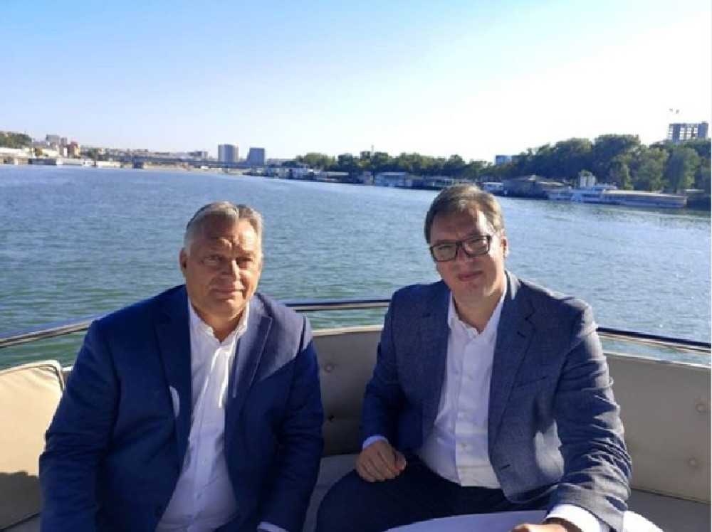 Predsednik ugostio premijera Mađarske! Pogledajte kako su proveli vreme u Beogradu (FOTO)