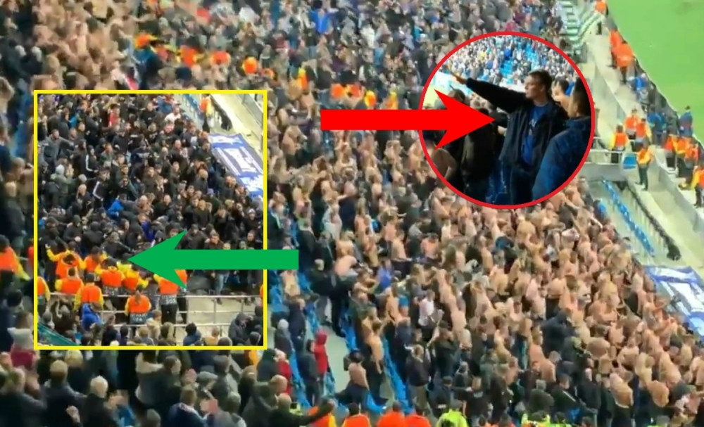 Englezi zgroženi zbog Dinamovih huligana! Hrvati napravili haos na stadionu, pa nacističkim pozdravom bodrili fudbalere! (VIDEO)