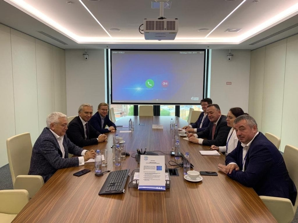 Antić sa predsednikom UO Gazprom Njefta Aleksandrom Djukovim!