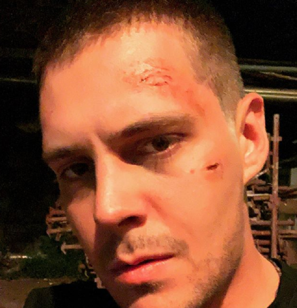 Biković na snimanju filma PAO SA MOTORA: Trenutak nepažnje ga mogao koštati života!