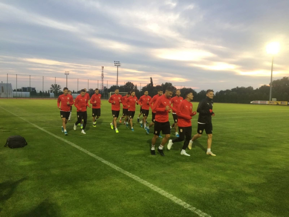 Srpska reprezentacija odradila trening u Staroj Pazovi (FOTO/VIDEO)