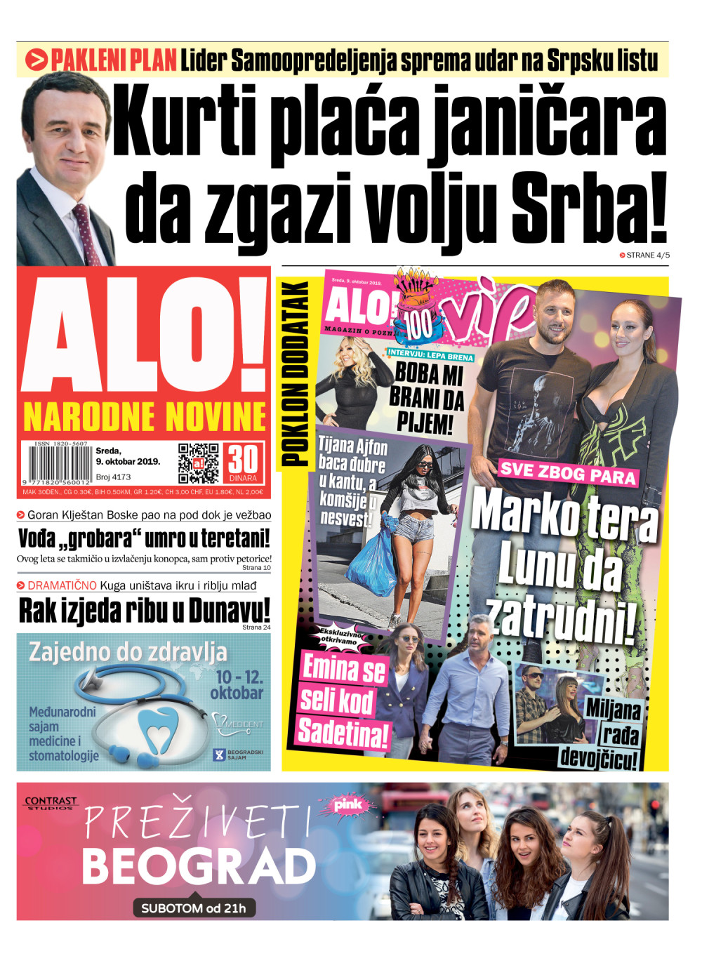 Sprema udar na Srpsku listu! Kurti plaća janičara da zgazi volju Srba!