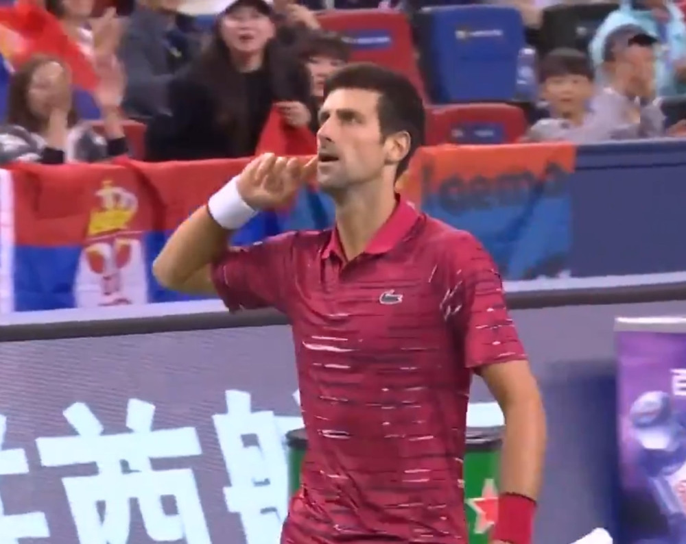 Ovim potezom Đokovića nastala je ogromna reakcija Kineza koju će pamtiti ceo život! (VIDEO)