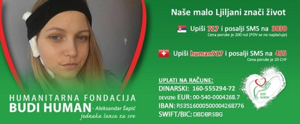 Pomozimo Ljiljani da pobedi u najtežoj bici