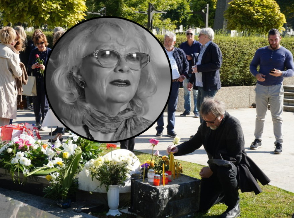 Godinu dana od smrti Milene Dravić: Najveće glumačke legende pune tuge stigle u Aleju! (FOTO)