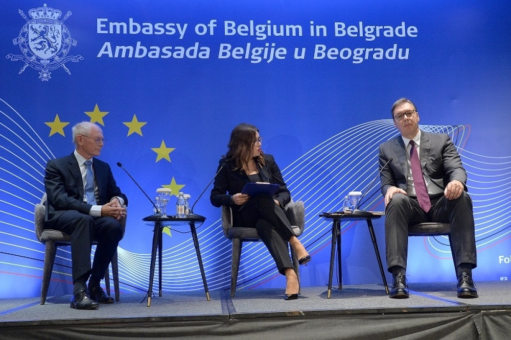 Vučić i Van Rompej na velikoj konferenciji, evo šta su rekli o Srbiji i Evropskoj uniji!