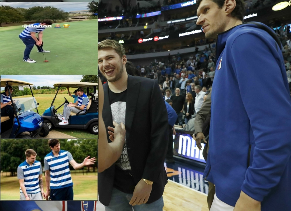 Kad Boban igra golf da li je to mini golf? Luka nije mogao da prestane da se smeje, a onda umalo sudar! (VIDEO)