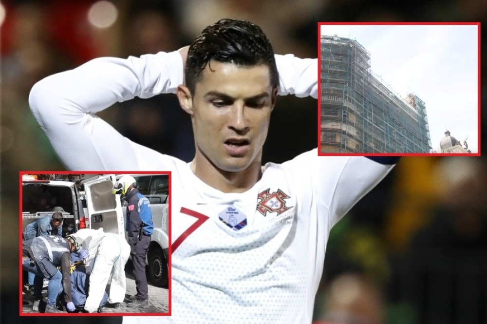 Kristijano Ronaldo nepomično stajao u šoku kad je saznao za nesrećnu vest iz Madrida! (VIDEO)