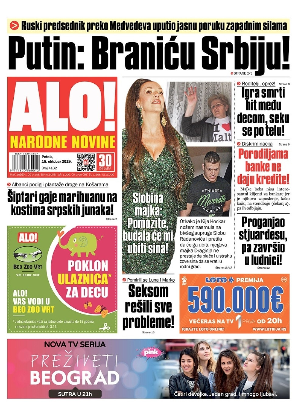 Jasna poruka ruskog predsednika upućena zapadnim silama!