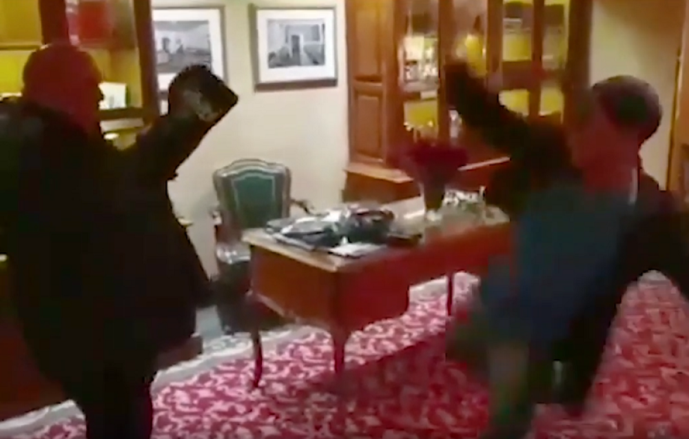 Prvi put se sreli, upoznali, a onda su ušli u klinč! Žan Klod Van Dam VS Dragan Marković Palma (FOTO/VIDEO)