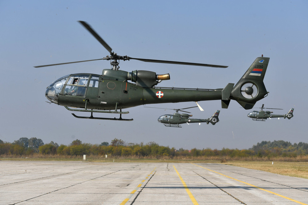 Vojni helikopteri iznad Beograda naredna dva dana