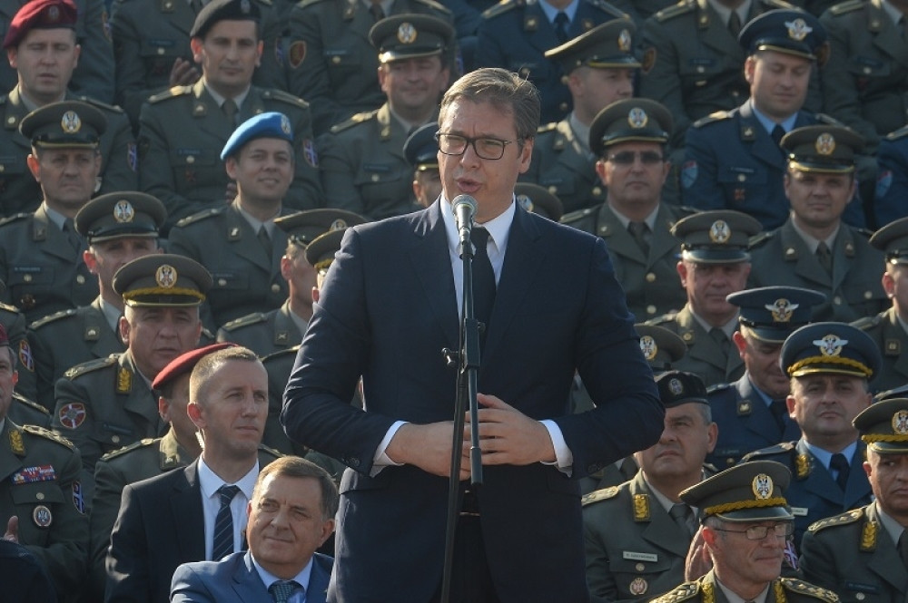 "Umećemo sami da sačuvamo svoje nebo, svoje zemlju i svoje ljude"... A onda se obratio Rusima! (VIDEO)