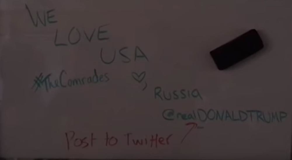 Ruska vojska ušla u američku bazu, na zidu zatekli poruku koju su napisali pre nego što su pobegli: Ovo vam je od SAD! (VIDEO)