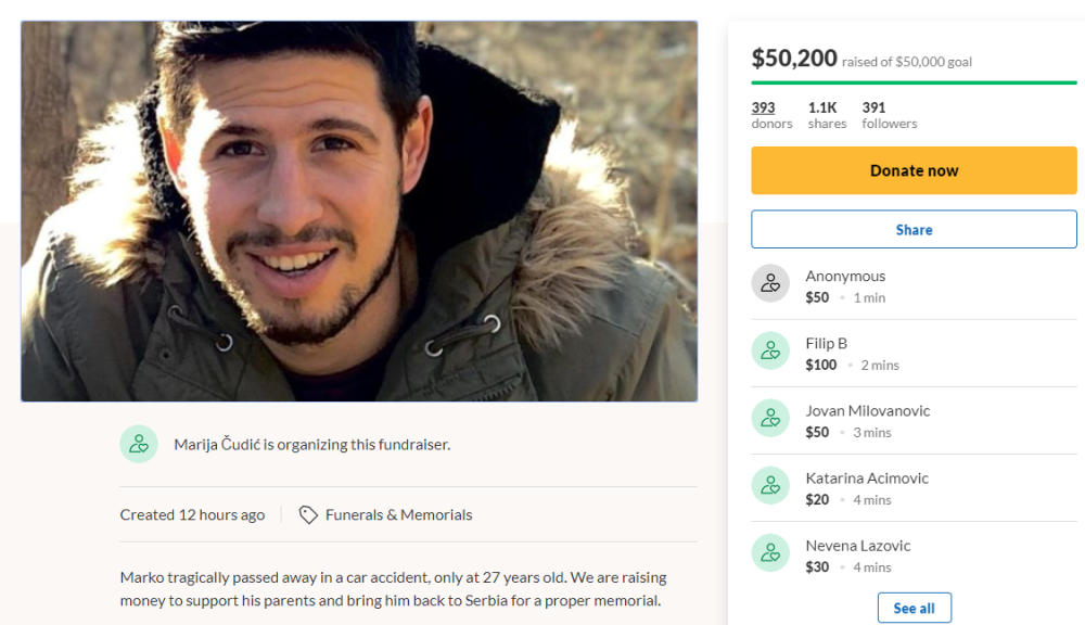 Marko (27) posle sudara bio svestan, dozivao je prijatelje po imenu, a onda je sve pošlo po zlu!