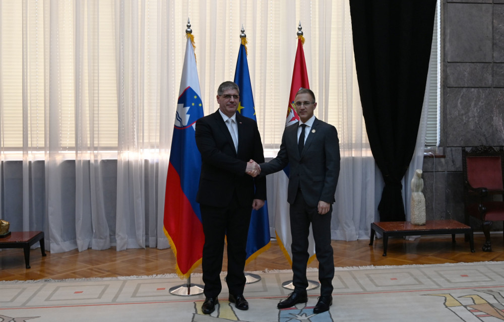 Stefanović razgovarao sa ministrom unutrašnjih poslova Slovenije Boštjanom Poklukarom