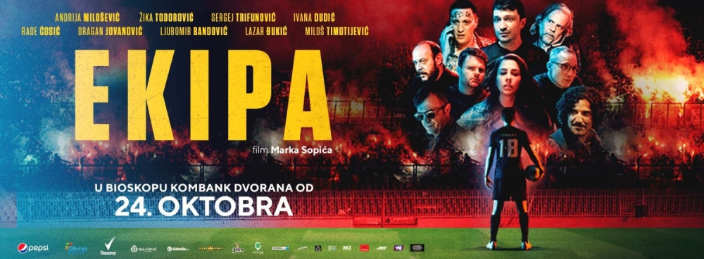 Dugoočekivani film "Ekipa" u KOMBANK DVORANI 24. oktobra