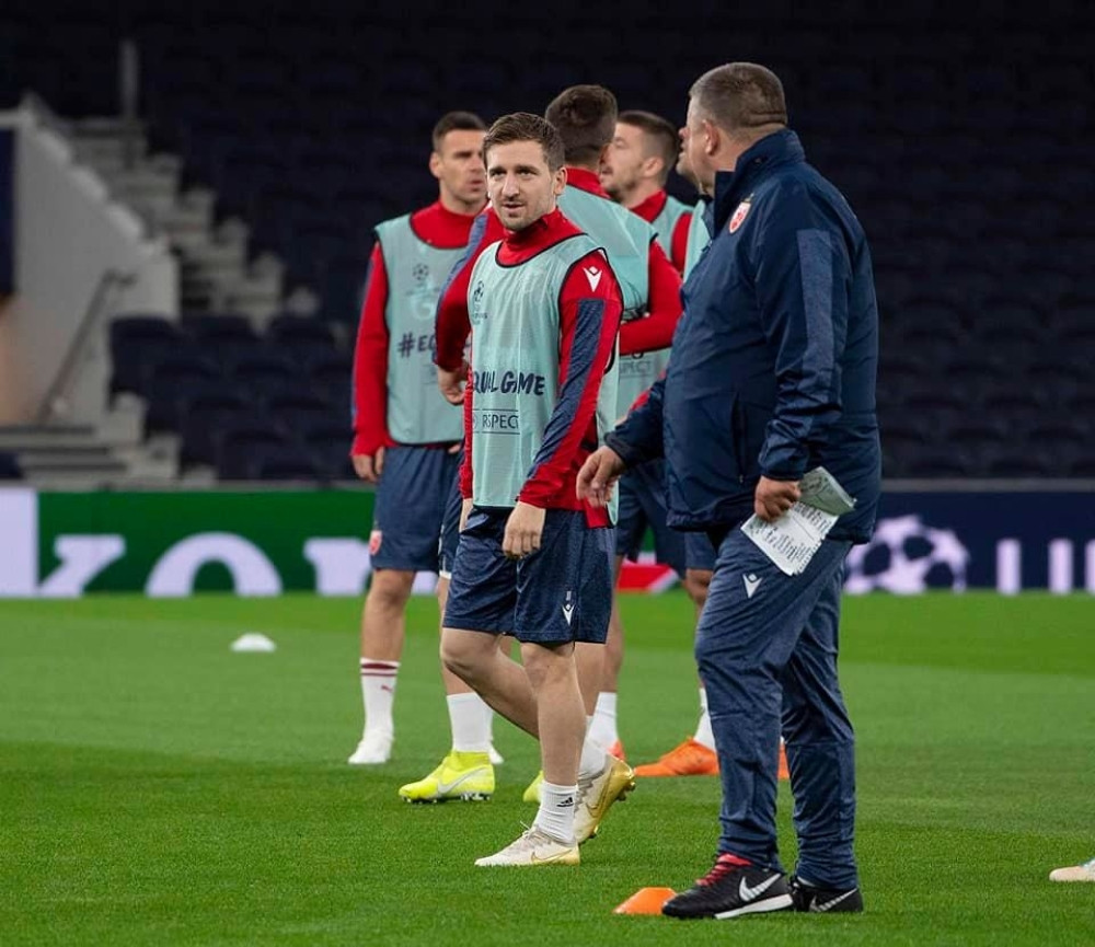 MERIDIAN I FUDBALSKI KUTAK U Londonu na meču Totenhem – Crvena zvezda