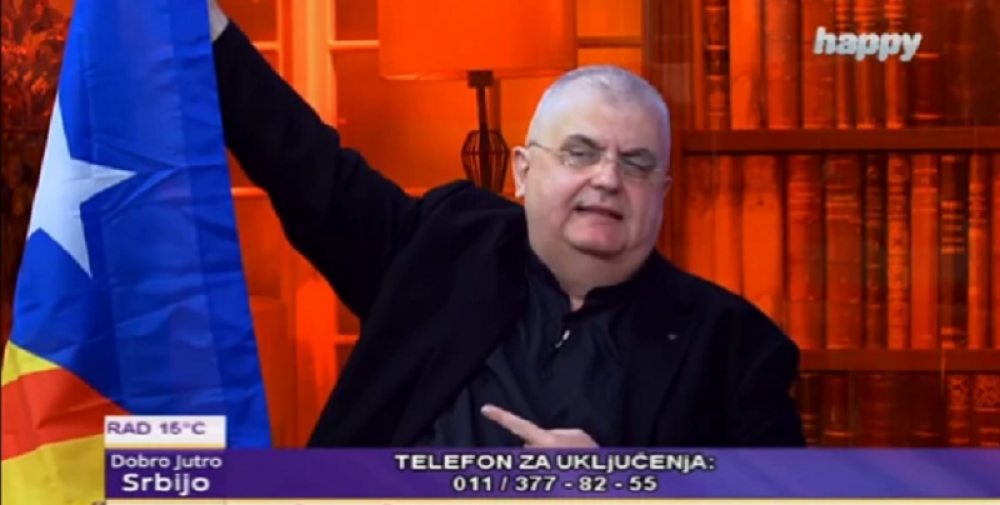 Čanak divljao u Jutarnjem programu, Marić ga gledao zbunjeno: Kosovo nije deo Srbije!