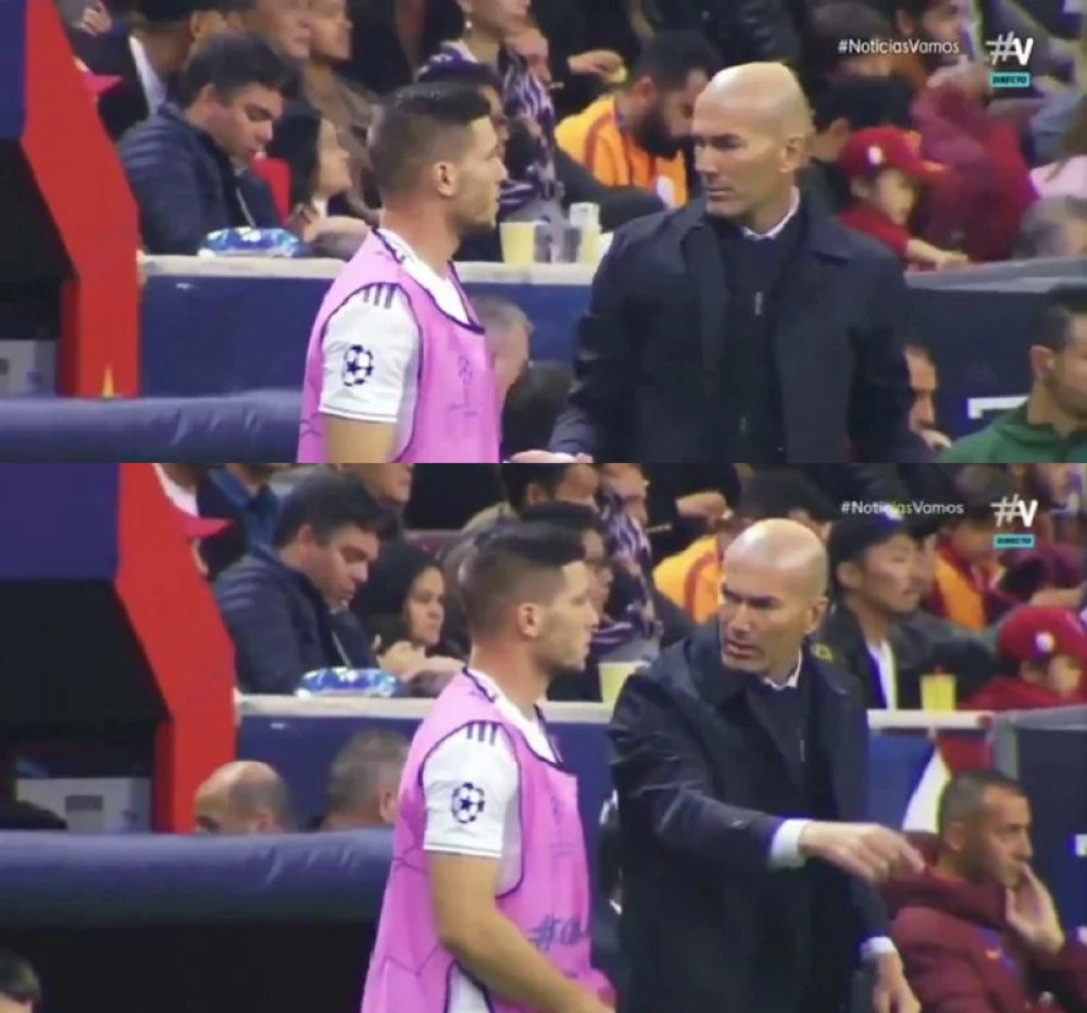 Zidan davao instrukcije Joviću, a njemu apsolutno ništa nije bilo jasno! (VIDEO)