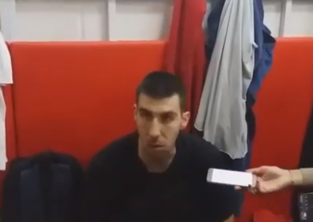 Ognjen Dobrić otkrio šta im je Andrija Gavrilović rekao u svlačionici na poluvremenu! (VIDEO)